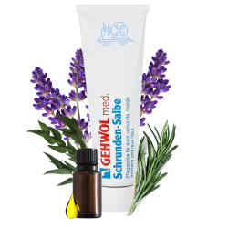 Gehwol Med Schrunden 75 ml – Maść na Spękane Pięty i Suchą Skórę Stóp, Regeneracja i Nawilżenie