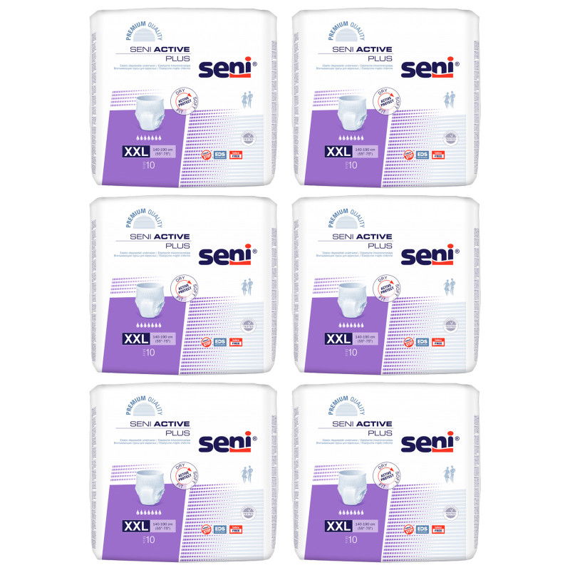 Seni Active Plus majtki chłonne zakładane jak bielizna