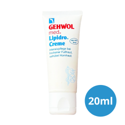 GEHWOL LIPIDRO krem do stóp 20 ml – silnie nawilżający krem na suchą skórę stóp