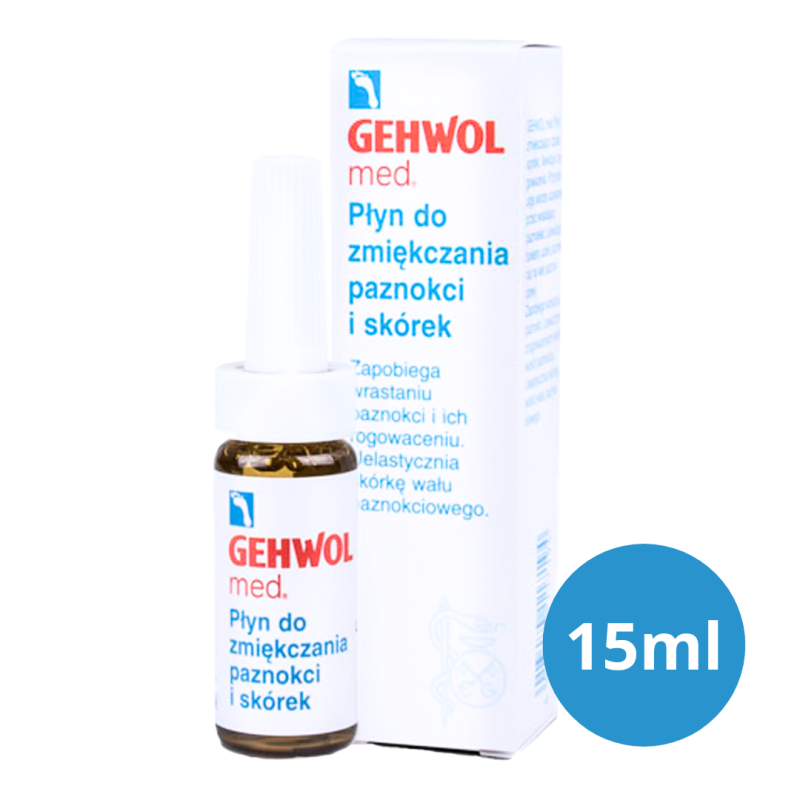 Gehwol Med Nagelweicher 15 ml – płyn zmiękczający