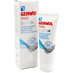 Gehwol Med Sensitive Krem do stóp 75 ml – mikrosrebro, nawilżenie, ochrona skóry wrażliwej
