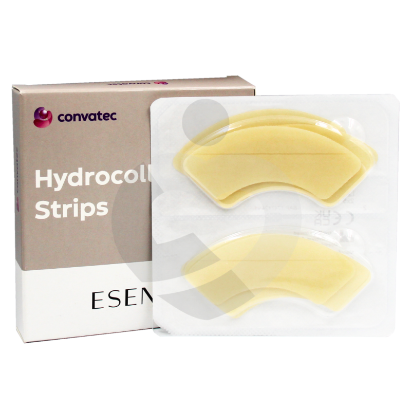 423945 Pasek Hydrokoloidowy ESENTA Convatec w kształcie półksiężyca 1 Sztuka 3x9 cm elastyczny i wodoodporny