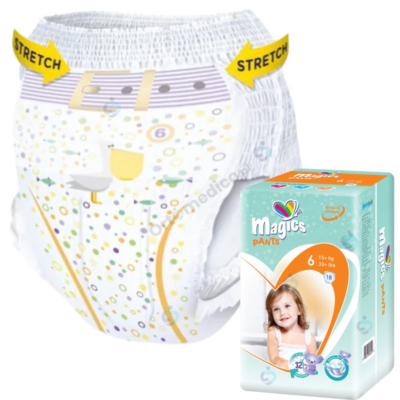 majtki chłonne Magics Pants XL 6 a18 (15+kg)