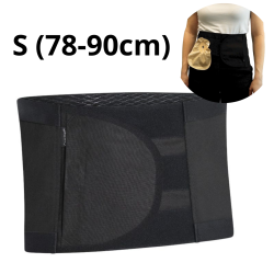 341261-01.01 Tytex pasek stomijny Corsinel Belt z panelem do wycięcia S czarny Przepuklina