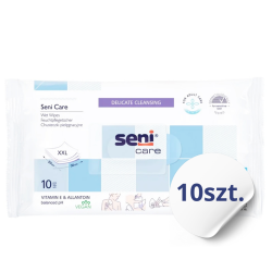 Seni chusteczki mokre nawilżane dla osób starszych 10 szt.