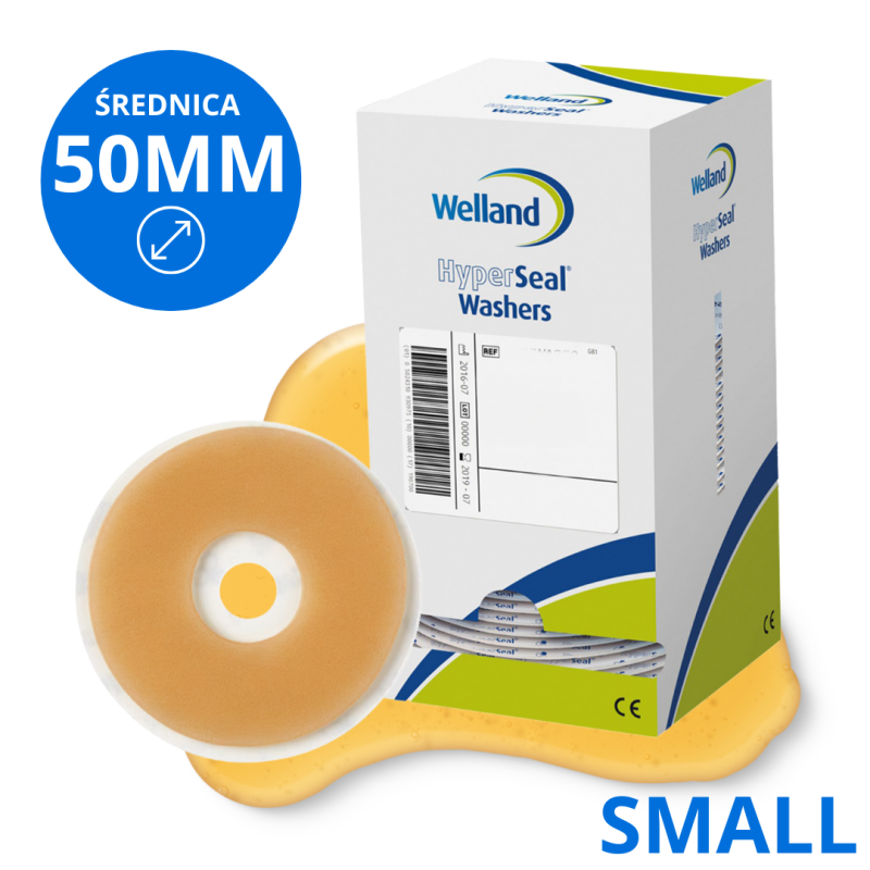 XMHWA300 Hyperseal Washer SMALL 5cm Pierścień Kołnierz Uszczelniająco-Gojący Z Miodem Manuka Welland