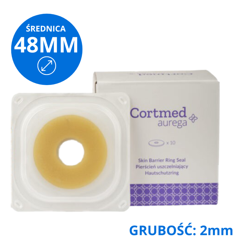 RT48 Pierścień Uszczelniający Kołnierz Stomijny Aurega Skin Barrier Ring Seal Cortmed
