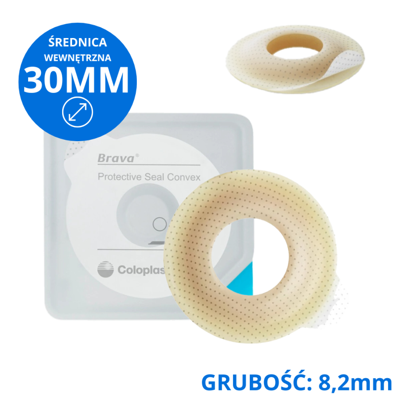 120920 Pierścień Uszczelniający Brava Convex 30 mm