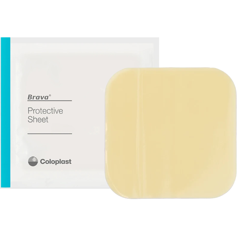 032105 Brava Płytka Ochronna Pod Płytkę Stomijną 10X10CM Coloplast