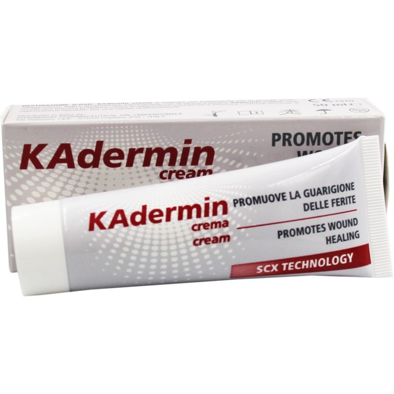Kadermin Cream 50 ml – krem ze srebrem na rany pooperacyjne, odleżyny, oparzenia, owrzodzenia