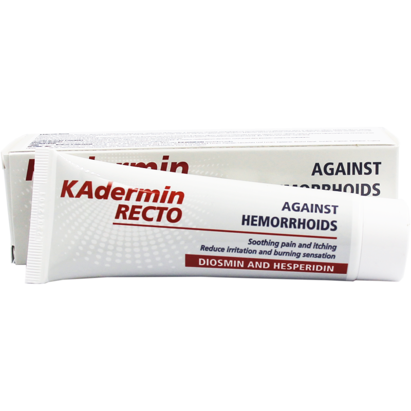 KAdermin Recto żel hemoroidy, Diosmina i Hesperydyna 50ml