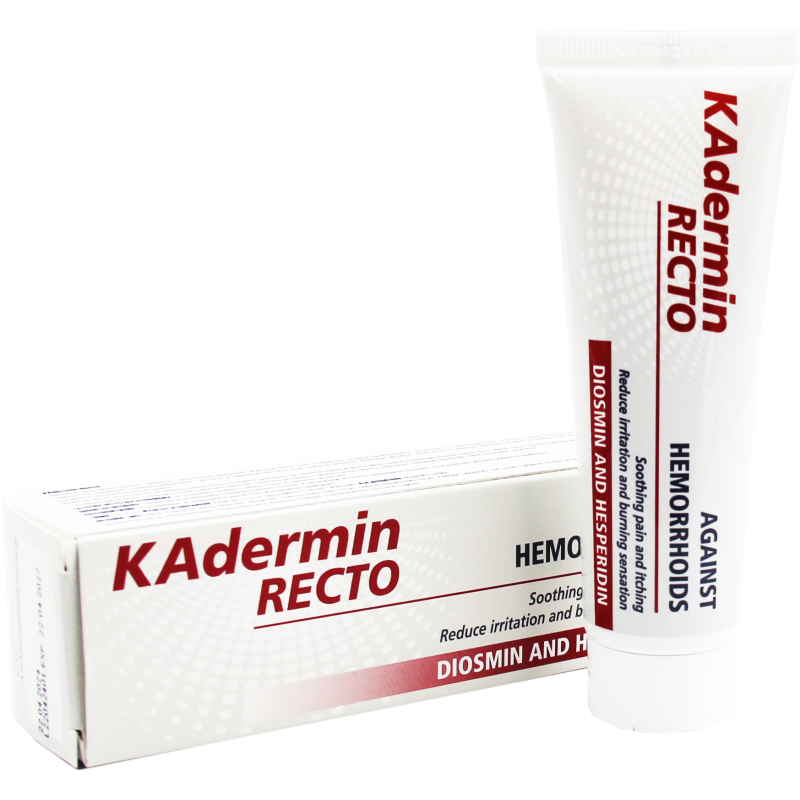 KAdermin Recto żel hemoroidy, Diosmina i Hesperydyna 50ml