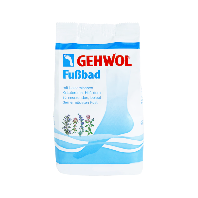 Sól ziołowa Gehwol do kąpieli stóp z lawendą, tymiankiem i rozmarynem – regeneracja i relaks 400 g