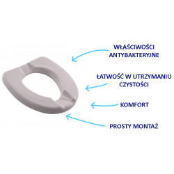 Nakładka wymiękczająca do nasadki toaletowej KING-CRTS4-20 LM Global