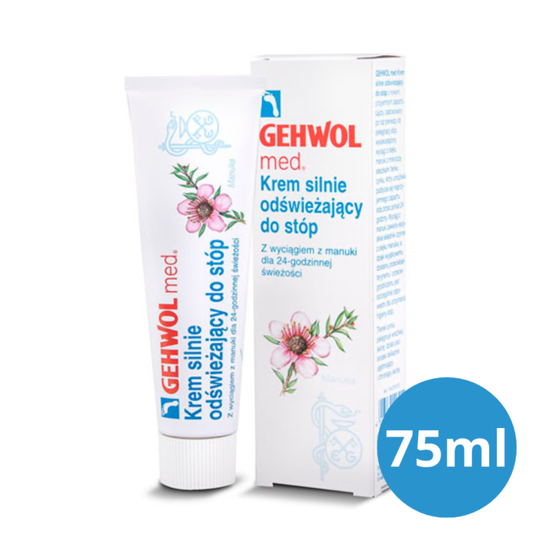 Krem Gehwol Fußdeo-Creme silnie odświeżający krem do stóp 75ml