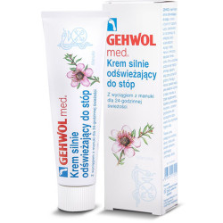 Krem Gehwol Fußdeo-Creme silnie odświeżający krem do stóp 75ml Krem Gehwol Fußdeo-Creme silnie odświeżający krem do stóp 75ml