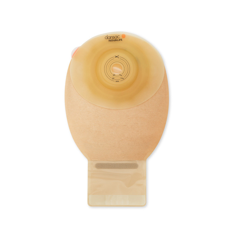 981-34 Worek Stomijny NovaLife1 Open Soft Convex 15-34 mm 350 ml Convex 6 mm Otwarty Beż z Okienkiem  Dansac 981-34 Worek Stomijny NovaLife1 Open Soft Convex 15-34 mm 350 ml Convex 6 mm Otwarty Beż z Okienkiem  Dansac