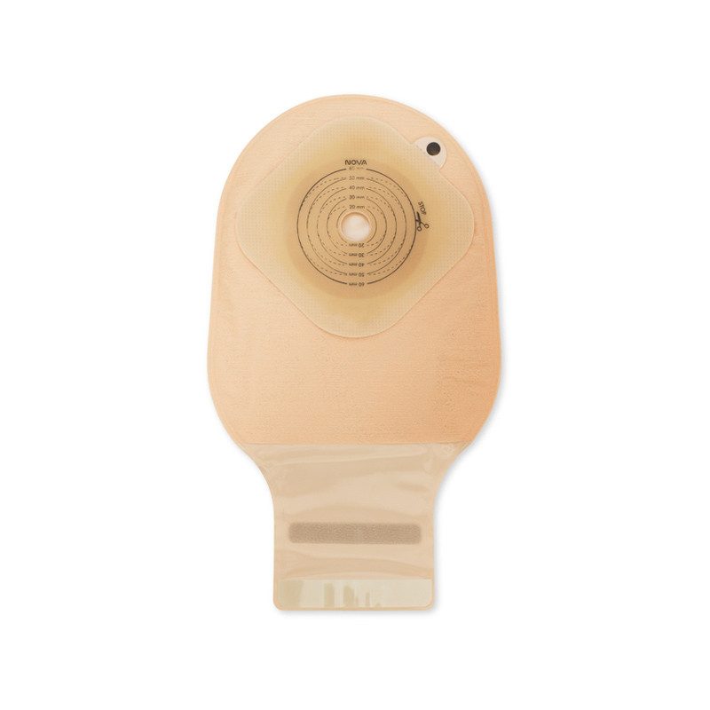 824-15 Worek Stomijny Nova1 FoldUp 15-60 mm 510 ml REGULAR Otwarty Przezroczysty Dansac