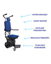 Schodołaz kroczący z krzesełkiem LG 2020 Antano