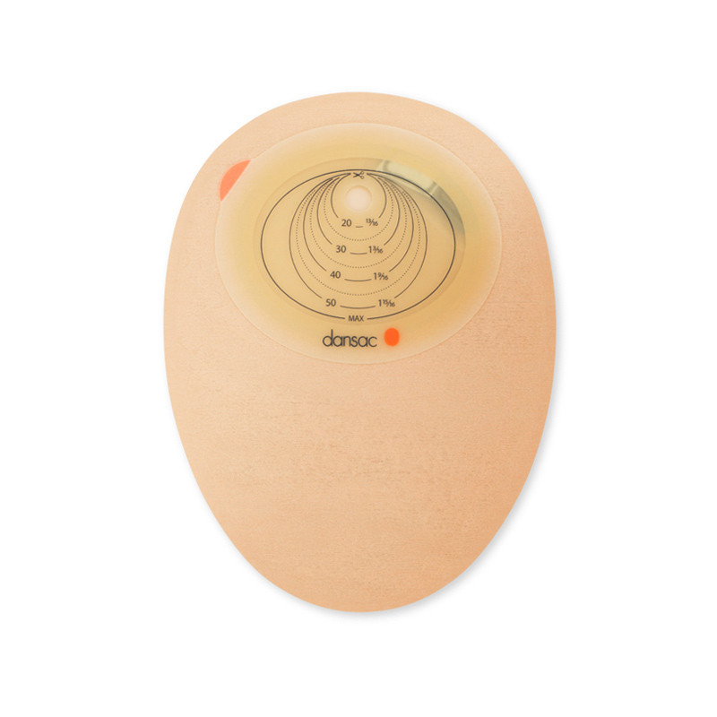 901-10 Worek stomijny Dansac NovaLife 1 Midi, 1-częściowy, zamknięty, beżowy, otwór 10 mm