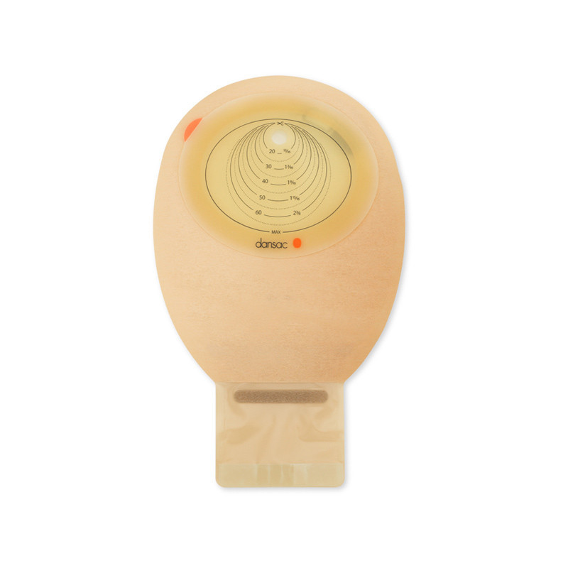 9150-10 Worek stomijny otwarty z okienkiem NovaLife™ 1 Maxi beżowy Dansac