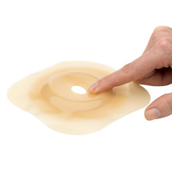 1536-15 Płytka stomijna Dansac Nova 2 Convex – wypukła, 36 mm, do cięcia 15–23 mm