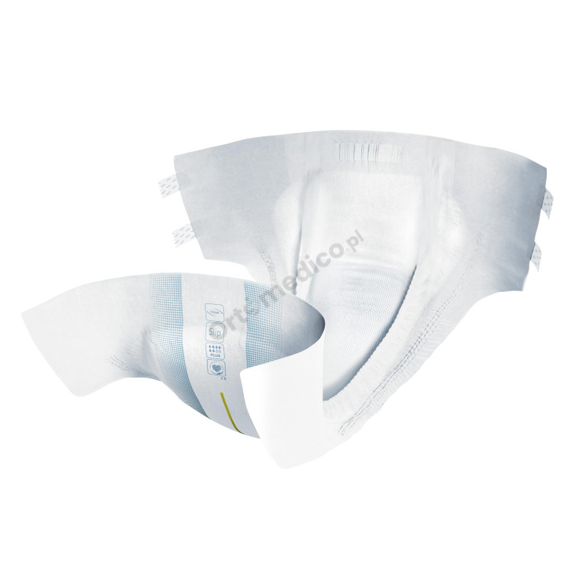 TENA Slip Plus ProSkin Pieluchomajtki Na Rzep Dla Dorosłych na Średnie Nietrzymanie Moczu 6/8 kropli