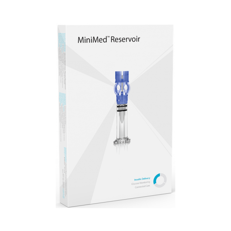 Medtronic MiniMed MMT‑326A 1,8 ml – oryginalny zbiornik insulinowy do pomp Paradigm/Veo – 1 szt