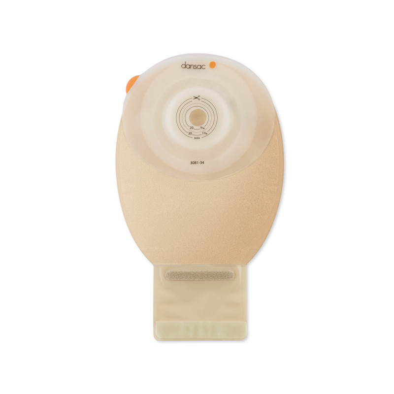 3081-34 Worek stomijny Dansac NovaLife TRE™ 1 Soft Convex Midi EasiView™, 540 ml, 15–34 mm