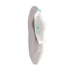 181810 Worek 1-cz SenSura Mio Concave 40-60mm Maxi Z Filtrem Neutralny z Okienkiem Zamknięty Coloplast