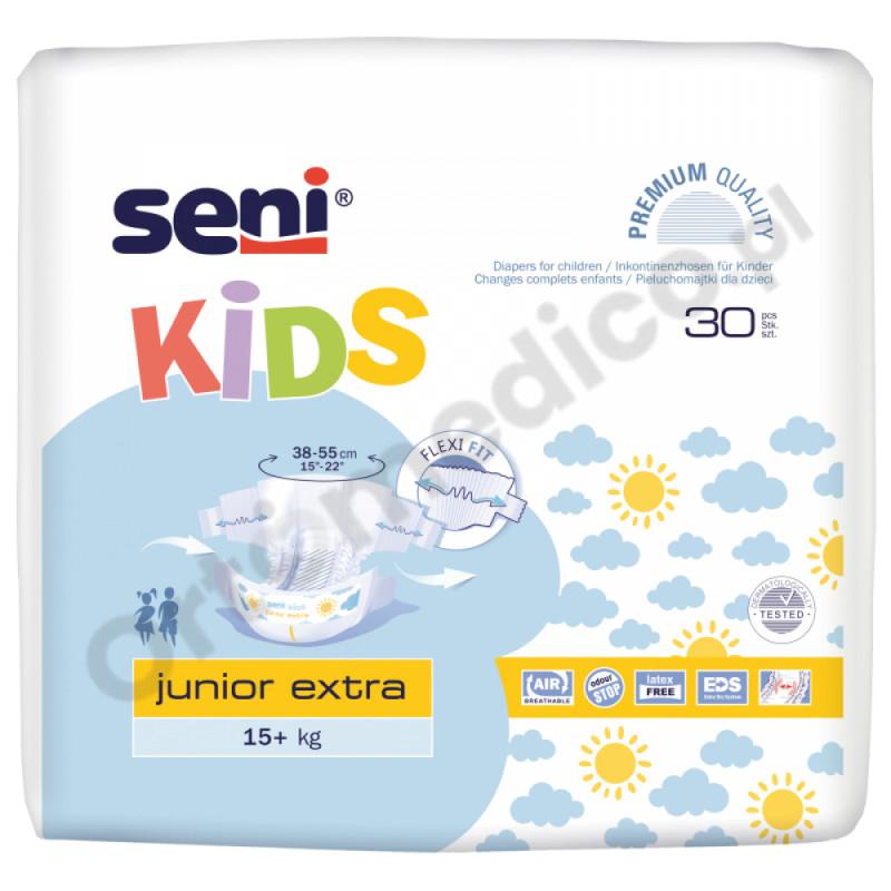 Seni Kids Junior Extra pielchomajtki dla dzieci 15-30 kg