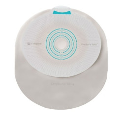 108700 Worek 1-cz Sensura Mio Mini 120 ml, 15-45mm  Zamknięty Naturalny Szary z Okienkiem Coloplast