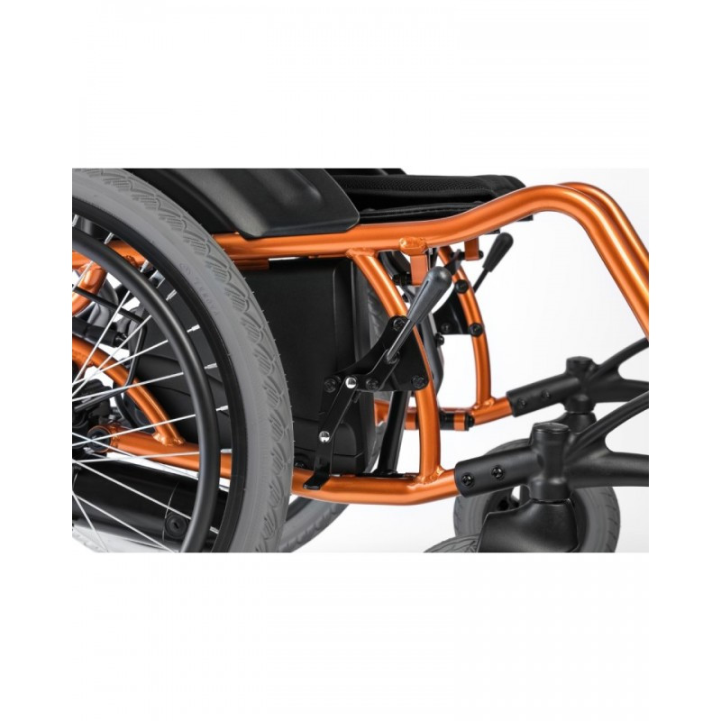 Wózek inwalidzki Medlife Flex z dużymi kołami