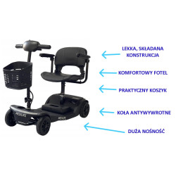 Skuter inwalidzki MEDILIFE NEST dla seniora