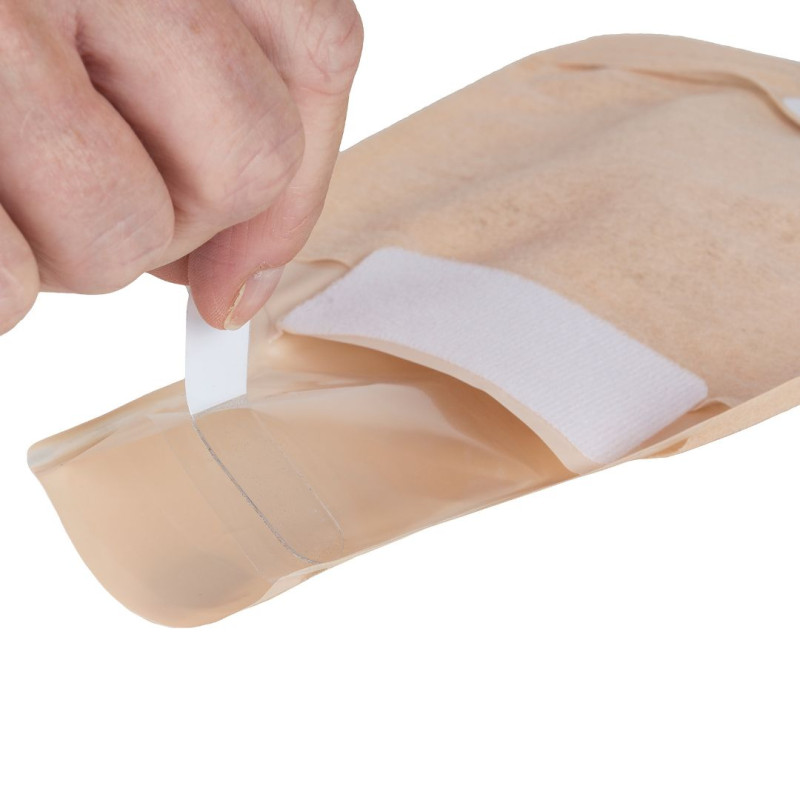 XMHNDM313 Worek 1-cz Aurum Convex Przeźroczysty Drainable 13-35mm MAXI Welland Z Miodem Manuka Beż z Okienkiem