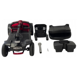 Elektryczny skuter inwalidzki dla seniora MEDILIFE SWIFT 10"