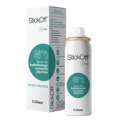 SOS050 Spray Do Usuwania Przylepców, Plastrów, Opatrunków i Kleju z Ciała 50 ml Stickoff Spray