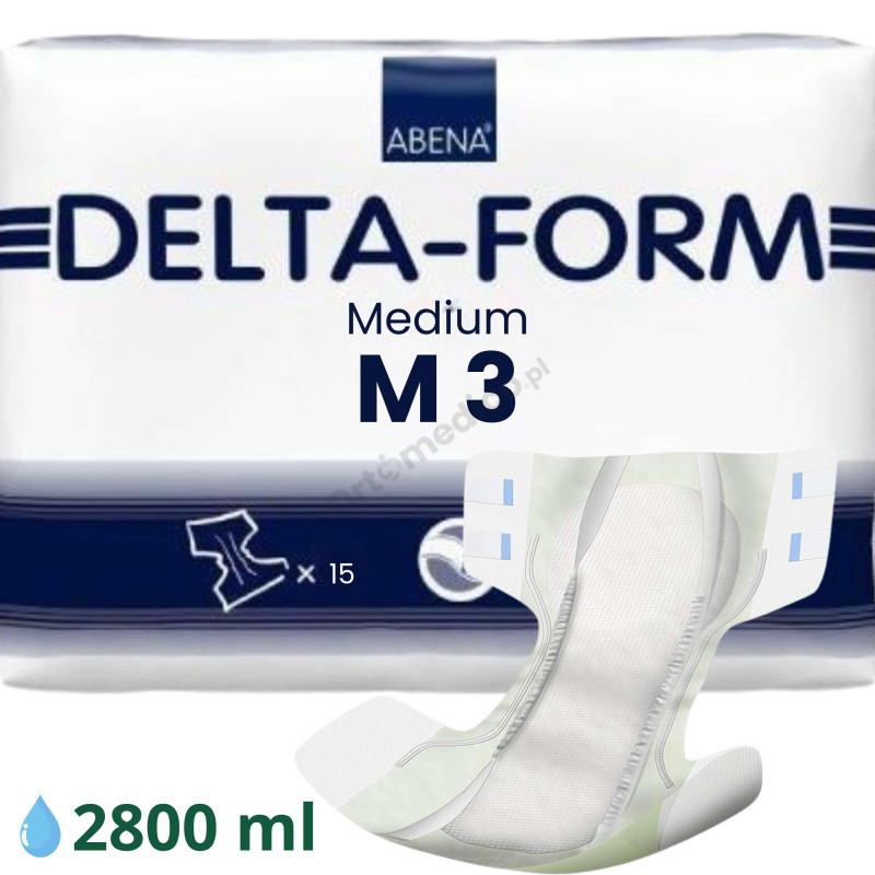 ABENA Delta-Form 3 pieluchomajtki dla dorosłych