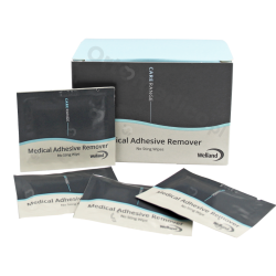 WAD050 Gaziki Adhesive Remover Do Odklejania Przylepca i Zmywania Skóry Wokół Stomii Bezalkoholowe Welland