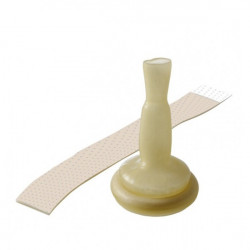 051350 Coloplast Cewnik Zewnętrzny Conveen 2-częściowy z Hydrokoloidowym Przylepcem Wykonany z Lateksu 35mm