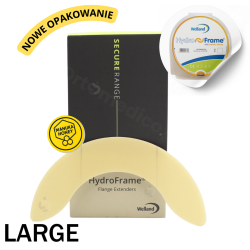 XMHWAFH33 HydroFrame Large Półpierścień Półkołnierz Uszczelniająco-Gojący Hydrokoloidowy Z Miodem Manuka Welland