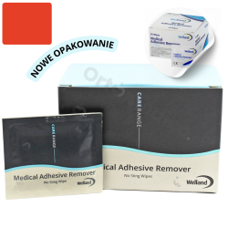WAD050 Gaziki Adhesive Remover Do Odklejania Przylepca i Zmywania Skóry Wokół Stomii Bezalkoholowe Welland