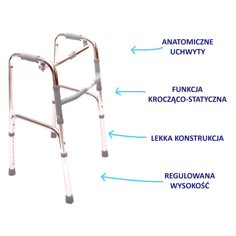 Balkonik rehabilitacyjny krocząco-statyczny THZ 913L