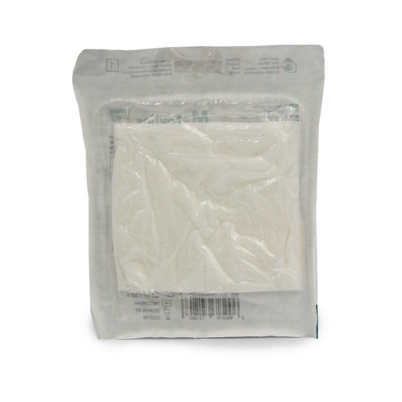 Kompres do Trachestomii z Wycięciem na Rurkę Włókninowy 7,5x7,5 cm 2szt Matovlies