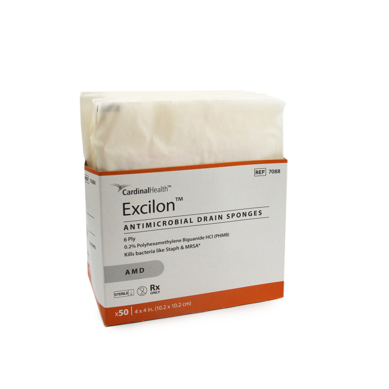 Kompresy do Tracheostomii Excilion Zestaw 50szt