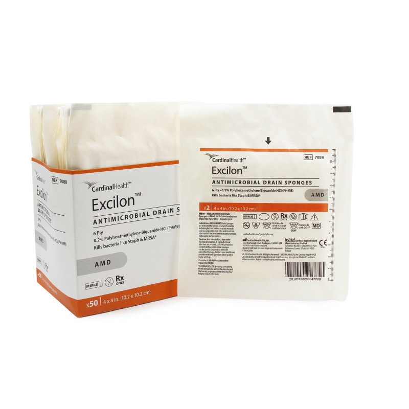 Kompresy do Tracheostomii Excilion Zestaw 50szt