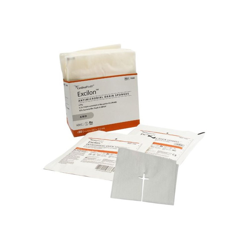 Kompresy do Tracheostomii Excilion Zestaw 50szt