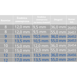 Rurka Tracheostomijna Silikonowa z Fenestracją Servox Soft Tube 22mm Rozmiar 8