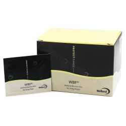 WBF050  Gaziki Barrier Film Z Płynem Ochraniającym "Druga Skóra" Bezalkoholowe Welland