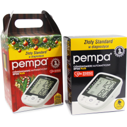 PEMPA BP 100 PLUS automatyczny ciśnieniomierz naramienny z pamięcią 2 użytkowników